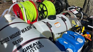 12V SoftWash Setup Pressure Washing Trailer [upl. by Ydassac666]