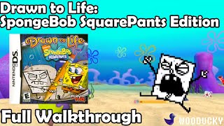 Drawn to Life SpongeBob SquarePants Edition DS  Full Walkthrough [upl. by Ayet]