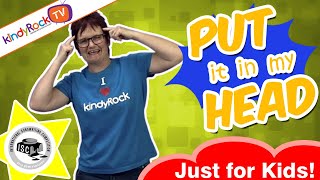 Put it in my head  Kids Positive Affirmation Song  From kindyRock great songs for kids [upl. by Oralee]