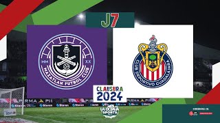 EN VIVO  MAZATLÁN VS CHIVAS  JORNADA 7  LIGA MX  LA OCTAVA SPORTS [upl. by Sokem]