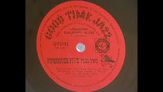 Firehouse Five Plus Two Lonesome Railroad Blues 1953 78 rpm [upl. by Etnovahs149]