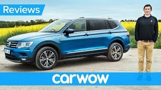 Volkswagen Tiguan Allspace SUV 2018 indepth review  carwow Reviews [upl. by Jeb]