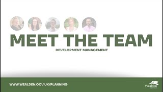 Meet the Wealden Planning Team [upl. by Hobbs]