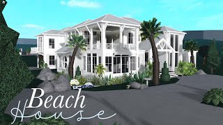 Beach House 150k Speedbuild Bloxburg [upl. by Magas]