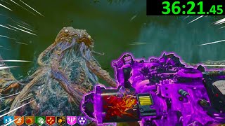 FWR Terminus Easter Egg Speedrun BO6 Zombies 3621 [upl. by Ellenwad815]