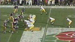 1993 Rose Bowl Michigan 38 Washington 31 PART 1 [upl. by Anifares]