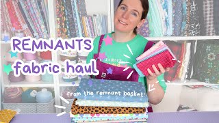 Fabric Haul ✿ Remnants [upl. by Chris]