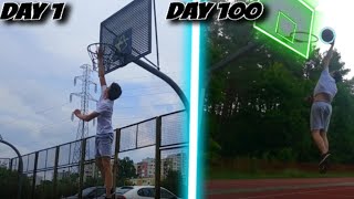 ROAD TO MY FIRST DUNK 110 DAYS JOURNEY 60 KID TIM DUNKS [upl. by Marian184]