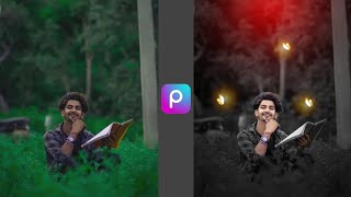 PicsArt dark and glowing butterfly photo editing  PicsArt photo editing  photo editing [upl. by Hooker678]