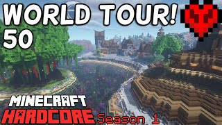 WORLD TOUR  DOWNLOAD  Minecraft Hardcore Lets Play S1E50 [upl. by Coulter]