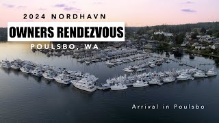 Nordhavn Owners Rendezvous Arrival in Poulsbo WA [upl. by Roque]