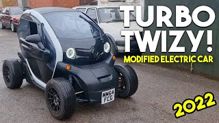 TAKING MY RENAULT TWIZY ON THE MOTORWAY [upl. by Jessalyn254]