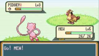 How To Easily Get A Mew In Pokemon Fire Red Obeying [upl. by Alejo]