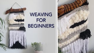 Learn to Weave 3 Basic Weaving Patterns for Beginners [upl. by Duky]