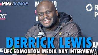 Derrick Lewis Calls Daniel Cormier a Piece of Sht Goes Off on PoundforPound  UFC Edmonton [upl. by Ellenahc407]