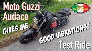 Moto Guzzi Audace Carbon First Ride amp Impressions [upl. by Ahsetal]