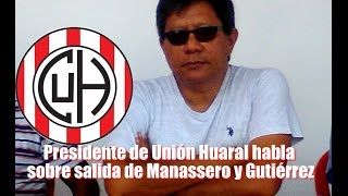 SEGUNDA DIVISIÓN Presidente de Unión Huaral sobre salida de comando técnico [upl. by Zap]