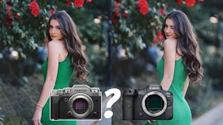 Blind Test Fujifilm XT4 50mm F10 WR vs Canon R6 RF85mm F12L Can you guess all correctly [upl. by Ani]