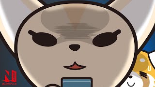 Aggretsuko  Clip Fenneko the Online Investigator  Netflix Anime [upl. by Edasalof907]