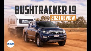 Bushtracker 19Compact Off Road Caravan Review by Caravan World [upl. by Juster]