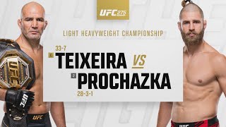 UFC 275 Teixeira vs Prochazka Highlights [upl. by Elyc]