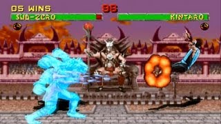 Ultimate Mortal Kombat 3 Classic Sub Zero Gameplay Playthrough [upl. by Reisinger]