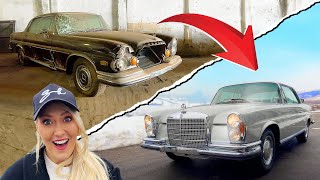 500000 Abandoned Mercedes Barn Find Restoration [upl. by Kissiah418]