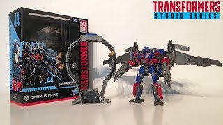 Transformers Studio Series 44 Leader Class Jetwing Optimus Prime Review [upl. by Nadiya]