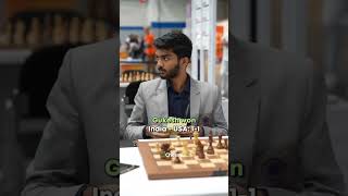 Indian on the verge of winning gold chess shorts [upl. by Arihay]