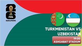 Turkmenistan vs Uzbekistan  2026 FIFA World Cup AFC Asian Qualifiers  Round 2  Livestream [upl. by Lorolla]