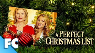 A Perfect Christmas List  Full Christmas Holiday Movie  Ellen Hollman Beth Broderick  FC [upl. by Yeldud]