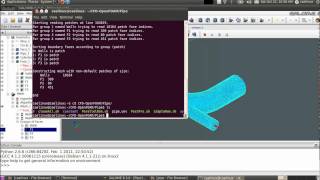 OpenFOAM CFD Tutorial on CAELinux 2011 [upl. by Tavish880]