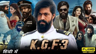 KGF Chapter 3 Full Movie Hindi  Yash  Raveena Tandon  Srinidhi Shetty  1080p HD Facts amp Review [upl. by Ttennaj]