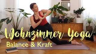 Yoga Ganzkörper Flow  40min  Balance Kraft amp Beweglichkeit [upl. by Lessig]