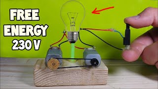 Free Energy Light Bulb Device 230V60W  DC Motors SYNCHRONIZATION [upl. by Karlyn]