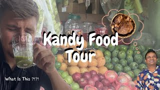 Sri Lankan Street Food Tour In Kandy [upl. by Frodin]