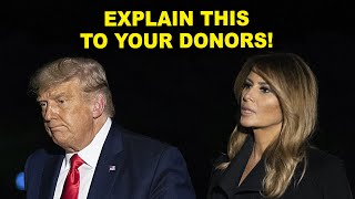 TRUMP AND MELANIA CAUGHT IN SPENDING SPREE [upl. by Nekcarb863]