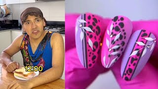 240 Uñas Satisfactoria Con Ruben Tuesta ‼️🌈 Los Mejores Tiktoks de Rubén Tuesta 🤣‼️ [upl. by Arinaid]