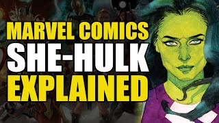 Marvel Comics SheHulk Explained  Comics Explained [upl. by Einal430]