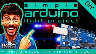 ❤️ Simple Arduino light project  Arduino led blink  Arduino led pattern code  Arduino VIP light [upl. by Marchal582]