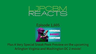 LJPCBM Reacts  Episode 1605  Building the Original Barney Costume  Mascot Costume Build [upl. by Larok]