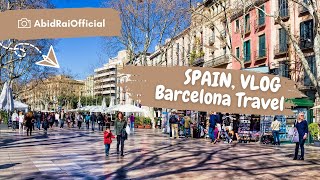 Barcelona Travel Vlog  First Night In Barcelona [upl. by Dicky]