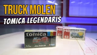 DIECAST LEGEND NIH TOMICA TRUCK MOLEN TOMICA BLACK BOX JAPAN [upl. by Scrivenor]