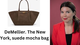 DeMellier The New York mocha suede midi bag Review of the most trendy bag [upl. by Iams]