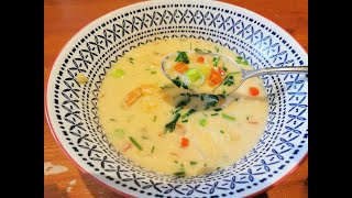 Seafood Chowder Recipe [upl. by Jerrilee]