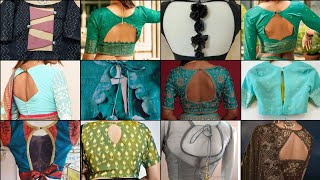 Back Neck Blouse DesignBlouse Designs Back SideBlouse Back Neck DesignsBlouse Back Design [upl. by Blackmun]