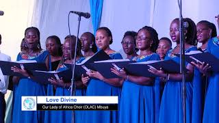 Our Lady of Africa Choir Mbuya  Love Divine Howard Goodall [upl. by Fineman]