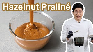 Full complete recipe of Hazelnut Praliné  Pastry 101  So useful to know [upl. by Austen308]