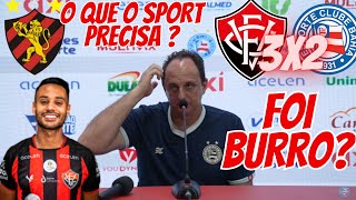 🤣😱CENI FALOU QUE FALTA PEÇAS E POR ISSO PERDEU PARA O VITÓRIA  SPORT E O ENCAIXE NO MEIO CAMPO [upl. by Gnahc]