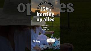 biobey beste Bio verzorging promo 15 [upl. by Enirehtak]